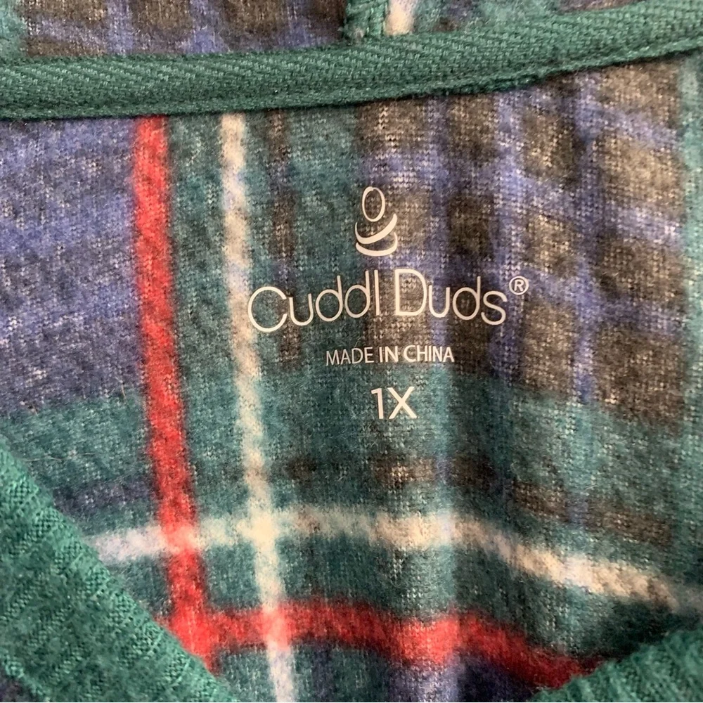 Cuddl Duds super soft long robe size 1X - Picture 8 of 9